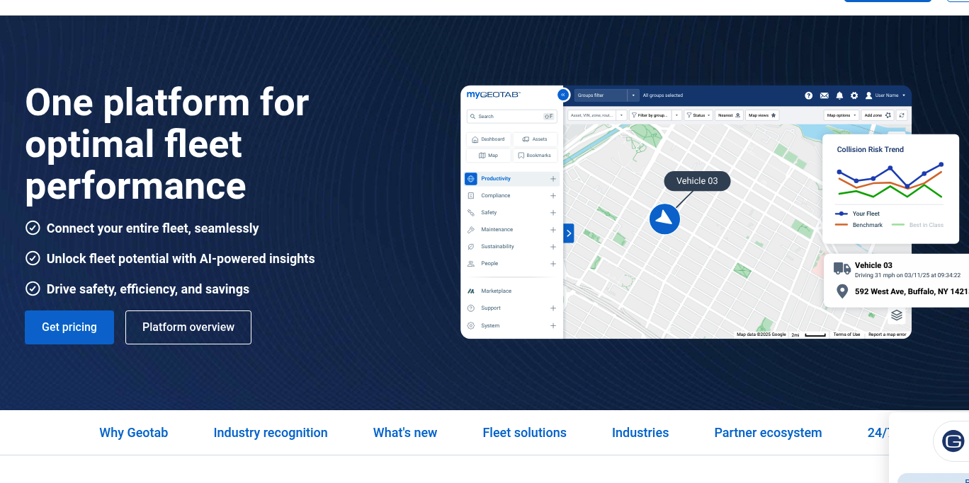 Aperçu Geotab