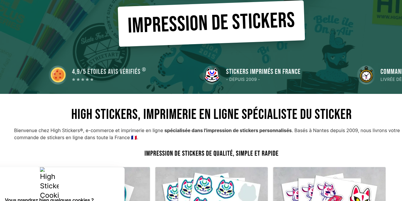 Aperçu High Stickers