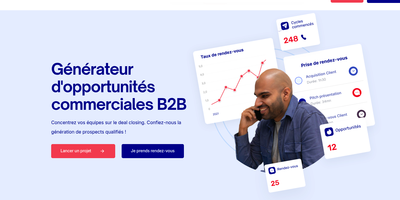 Aperçu Lalaleads