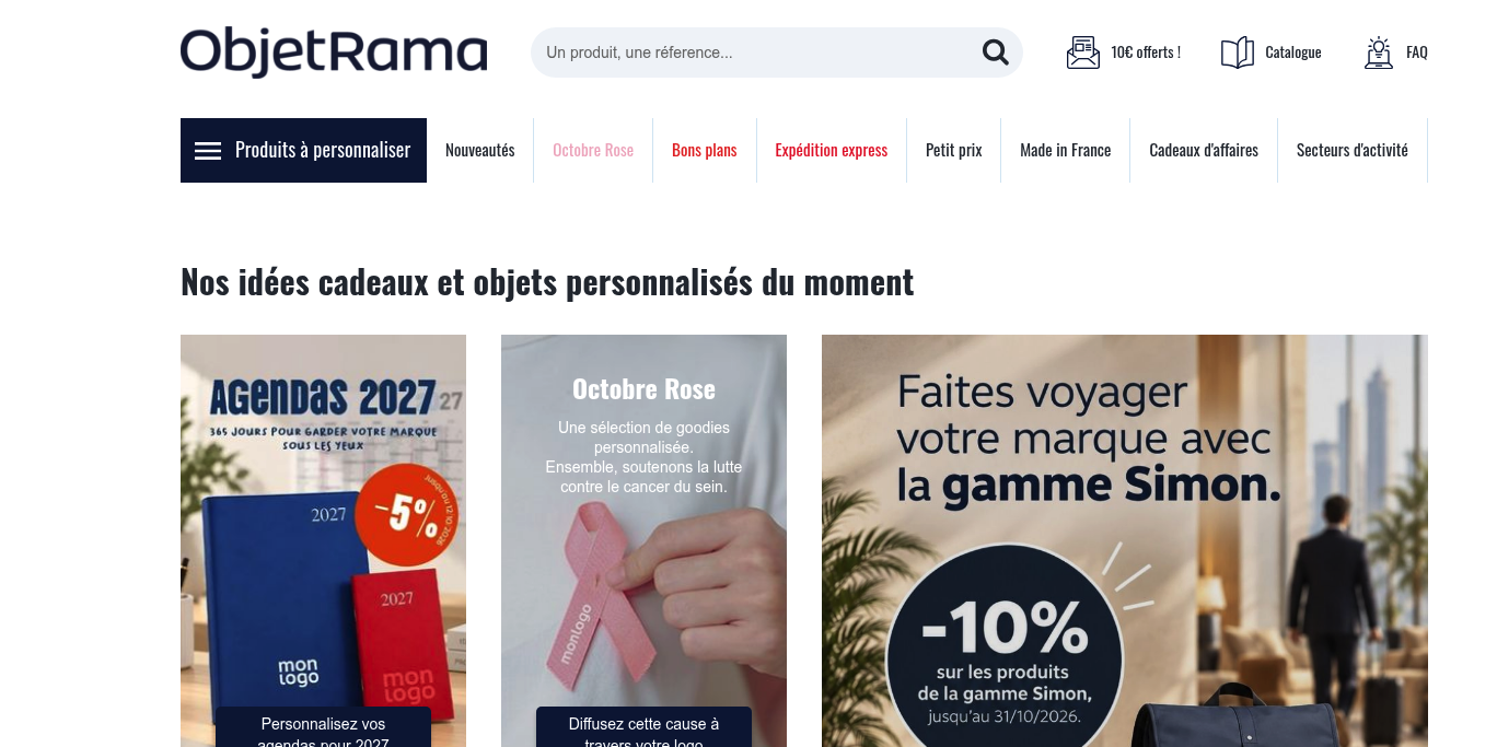 Aperçu ObjetRAMA