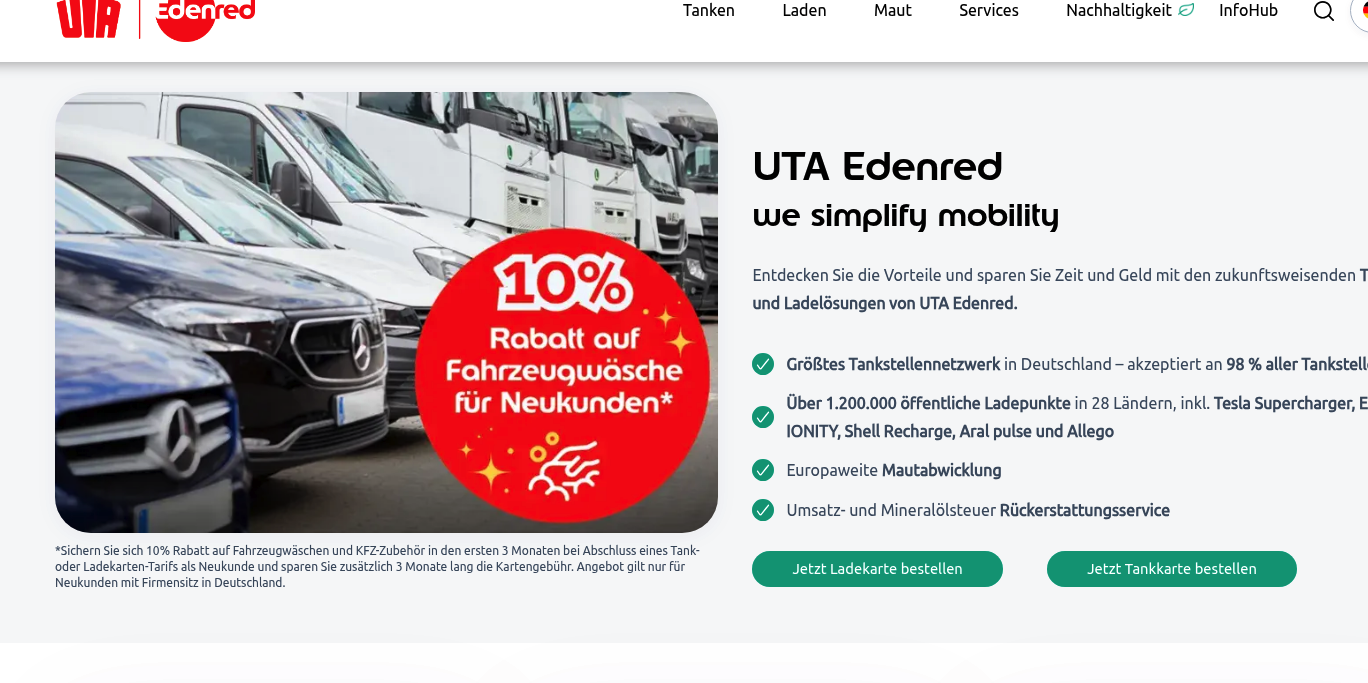 Aperçu UTA Edenred